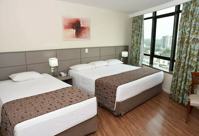 デラックストリプルルーム, Hotel Golden Park Internacional Foz & Convenções By Nacional Inn