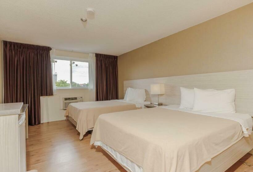 带2个双人床的标准工作室, Motel 6 Niagara Falls, On – Near The Falls