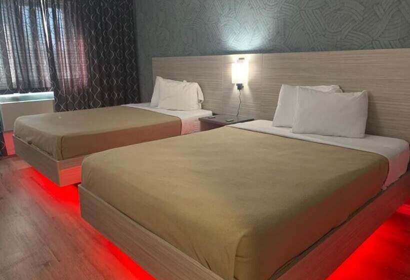 带2个双人床的标准工作室, Motel 6 Niagara Falls, On – Near The Falls