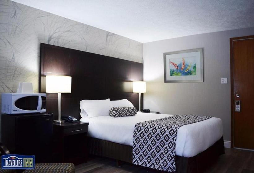 带大床的标准间, Travellers Inn