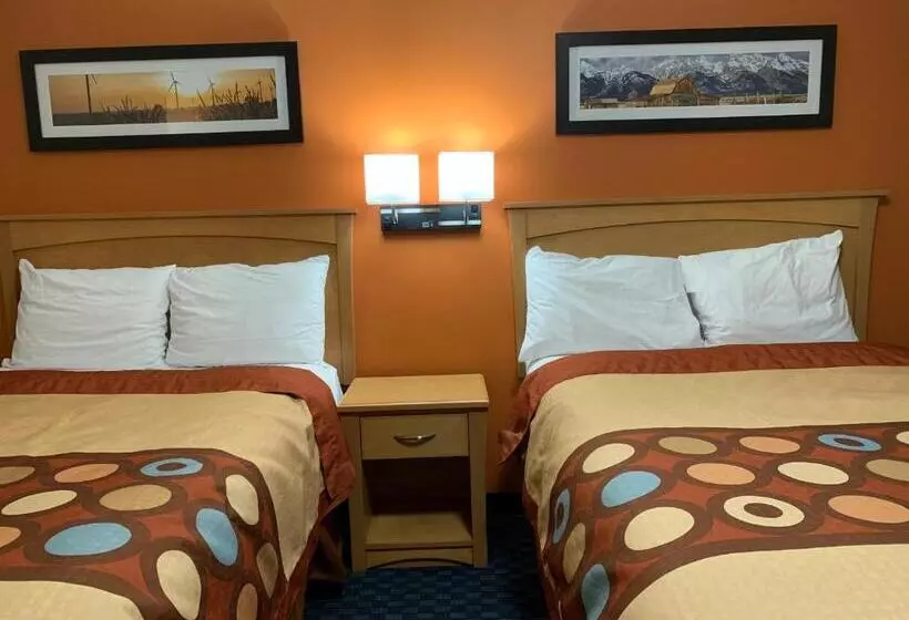 2ダブルベッドのスタンダードルーム, Westway Inn Motel