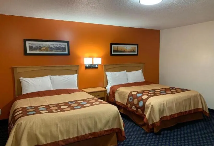 ２ダブルベッドのスタンダードルーム, Westway Inn Motel