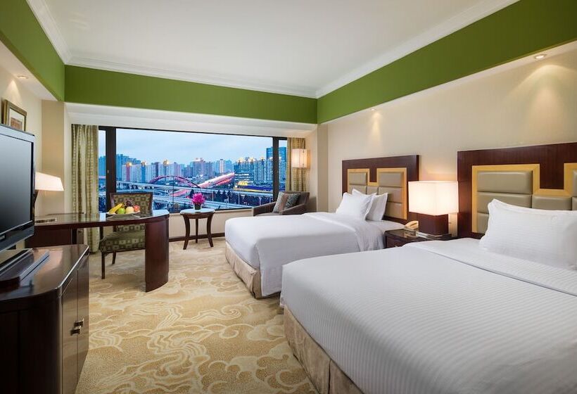 디럭스 룸, Hua Ting Hotel & Towers