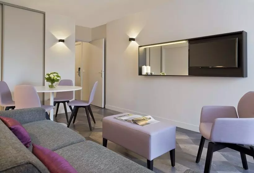 ２ベッドルームアパートメント, Citadines Trocadero Paris