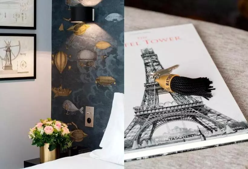 اتاق استاندارد با بالکن, Hôtel Mathis Elysées