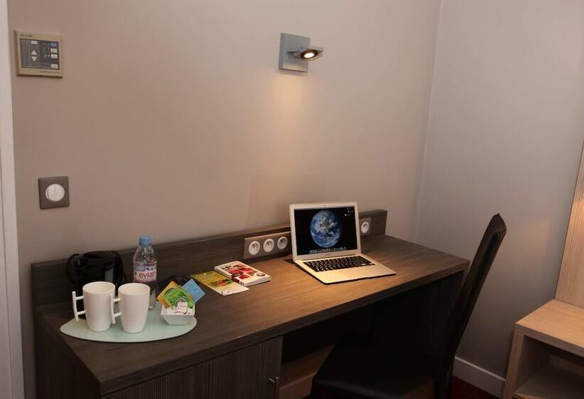 デラックスルーム, Hôtel Les Trois Roses, Meylan Grenoble The Originals Boutique