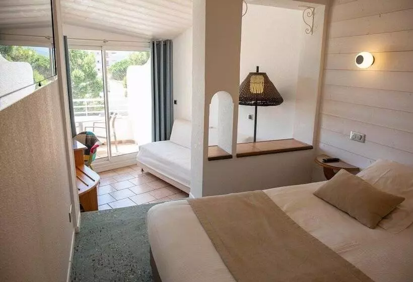 テラス付きスタンダードルーム, Grand Hôtel Du Lido