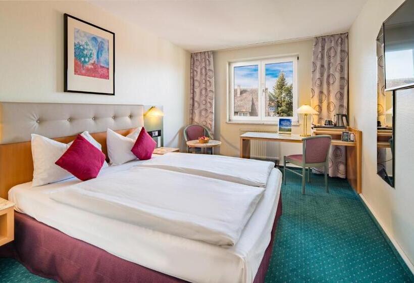 스탠다드 룸 퀸사이즈 침대, Plaza Hotel Blankenburg Ditzingen, Sure Hotel Collection