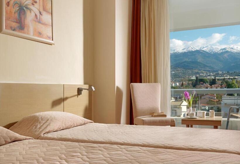 اتاق استاندارد با چشم‌انداز کوهستان, Airotel Achaia Beach