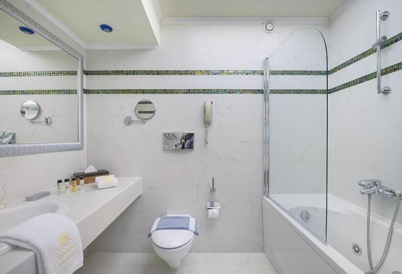 스탠다드 룸 측면 바다 전망, Atrium Palace Thalasso Spa Resort And Villas