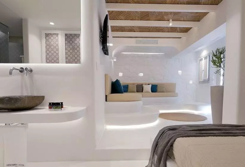 プールの見えるスーペリアルーム, Andronikos Mykonos