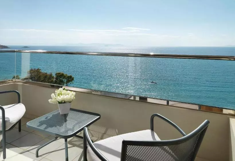 اتاق اجرایی با چشم‌انداز دریا, Divani Apollon Palace & Thalasso
