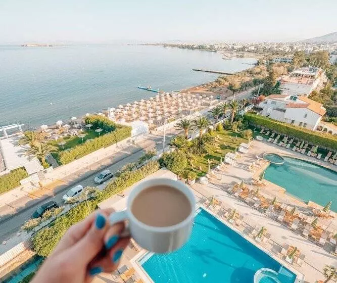 اتاق اجرایی با چشم‌انداز دریا, Divani Apollon Palace & Thalasso