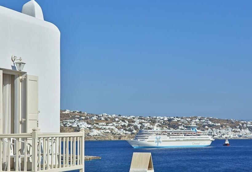 带海景的标准房, Mykonos Princess