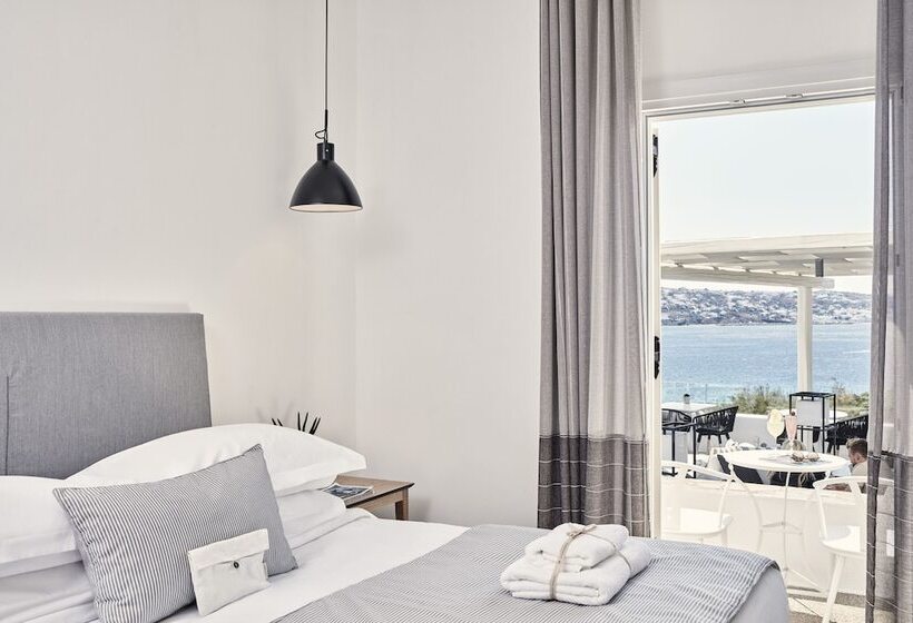 带海景的标准房, Mykonos Princess