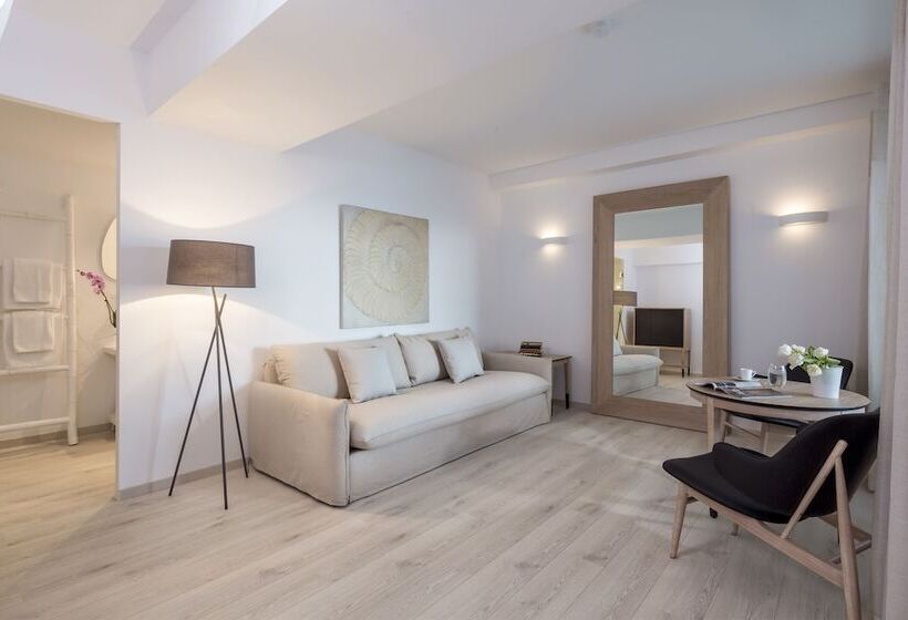 带海景的复工套房, Mykonos Princess