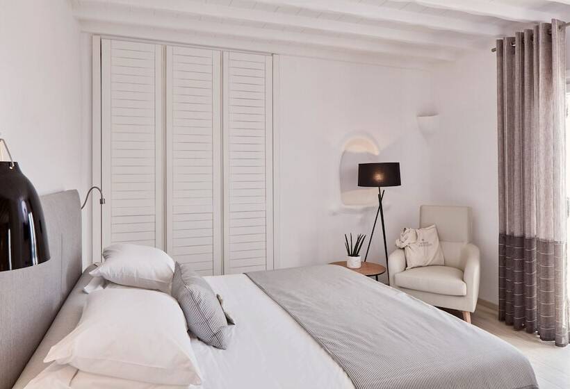 סוויטה עם ג'קוזי, נוף לים, Mykonos Princess