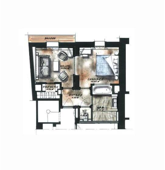 سوئیت با چشم‌انداز, Tsanteleina