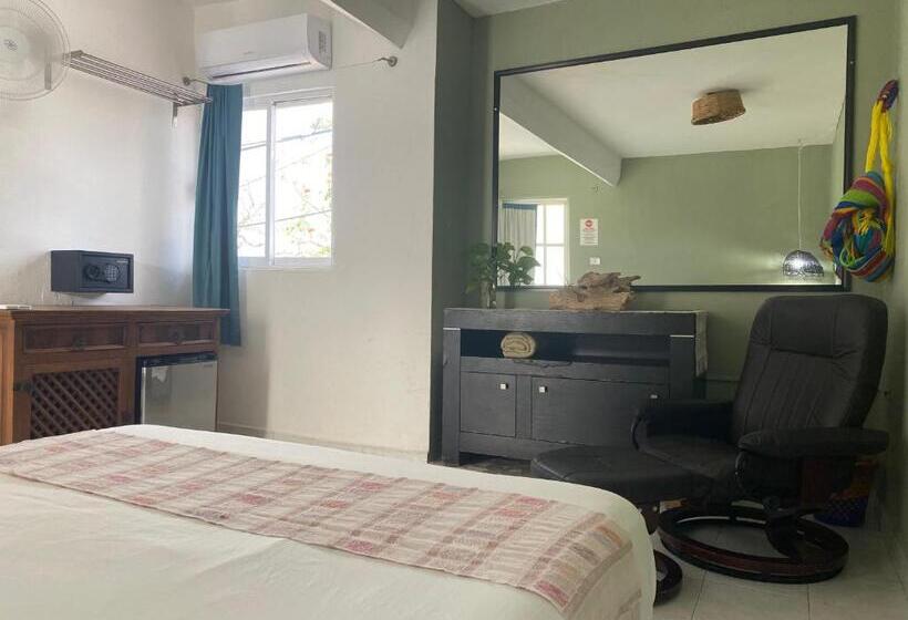 스탠다드 룸 공동 욕실, Caribo Cozumel