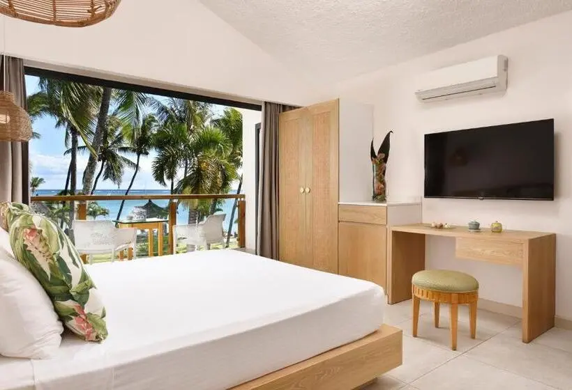 اتاق استاندارد با چشم‌انداز دریا, Coral Azur Beach Resort Mont Choisy