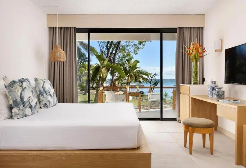 اتاق اجرایی با چشم‌انداز دریا, Coral Azur Beach Resort Mont Choisy