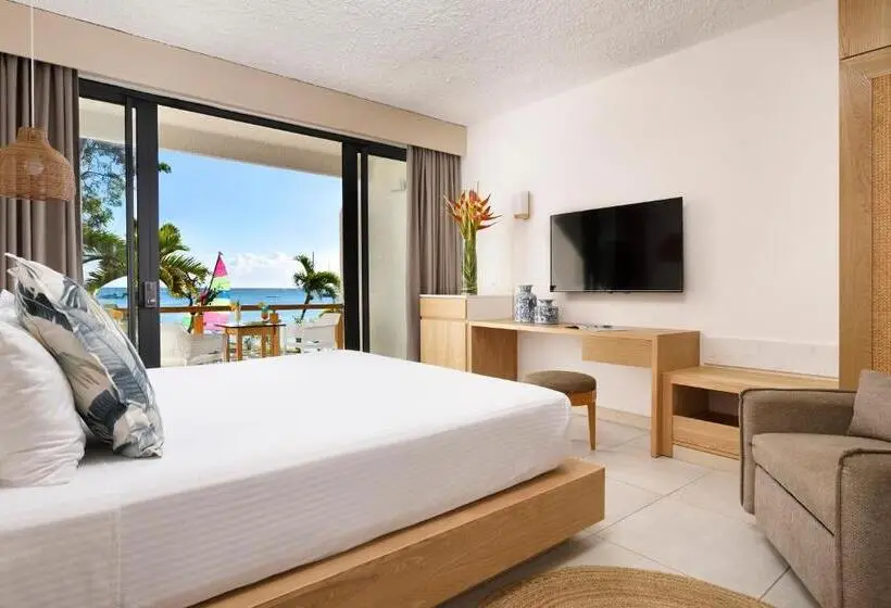 اتاق اجرایی با چشم‌انداز دریا, Coral Azur Beach Resort Mont Choisy