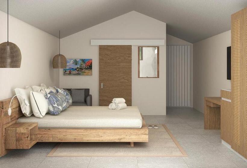 اتاق استاندارد با چشمانداز دریا, Coral Azur Beach Resort Mont Choisy