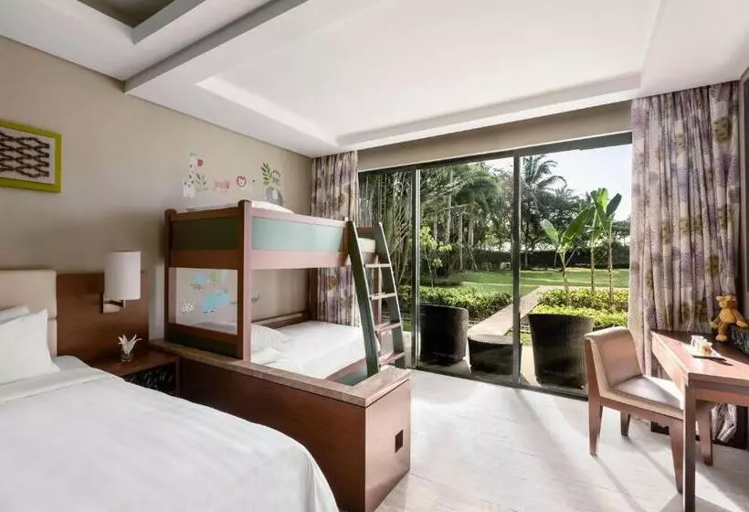 デラックスファミリールーム, Shangri La Rasa Ria, Kota Kinabalu