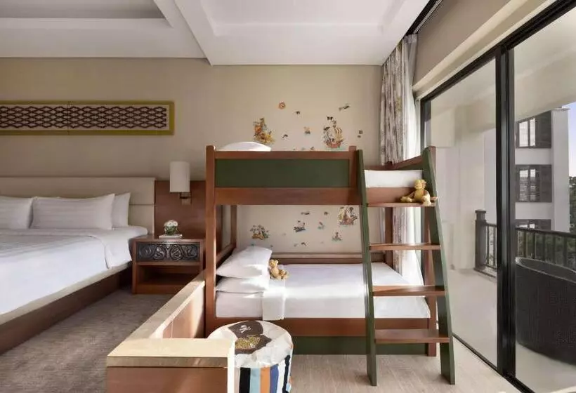 デラックスファミリールーム, Shangri La Rasa Ria, Kota Kinabalu