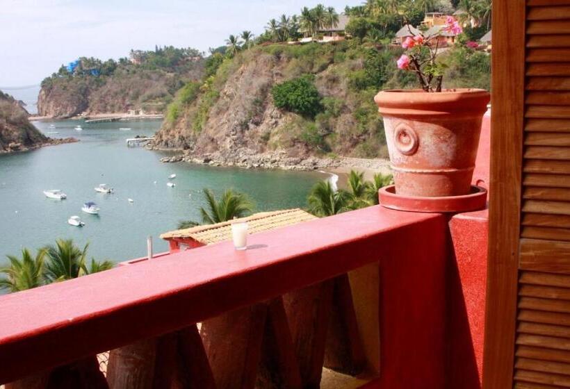 شقة غرفة واحدة, Playa Rosa Bungalows Careyes