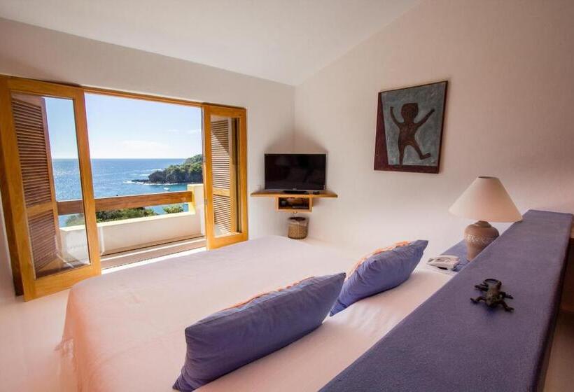 شقة لشخصين مزود بحمام سباحة, Playa Rosa Bungalows Careyes