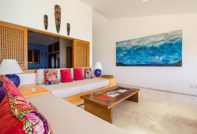 Апартаменты 2 Спальни с Бассейном, Playa Rosa Bungalows Careyes