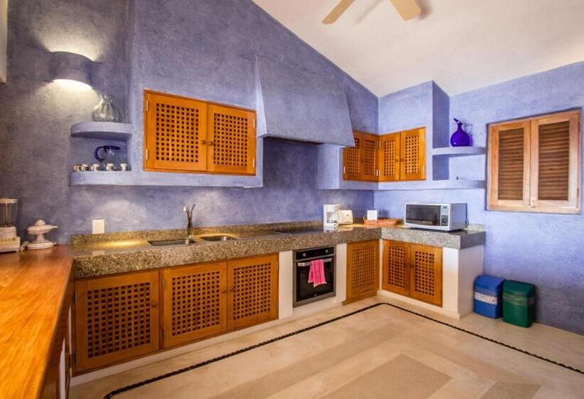 Апартаменты 2 Спальни с Бассейном, Playa Rosa Bungalows Careyes