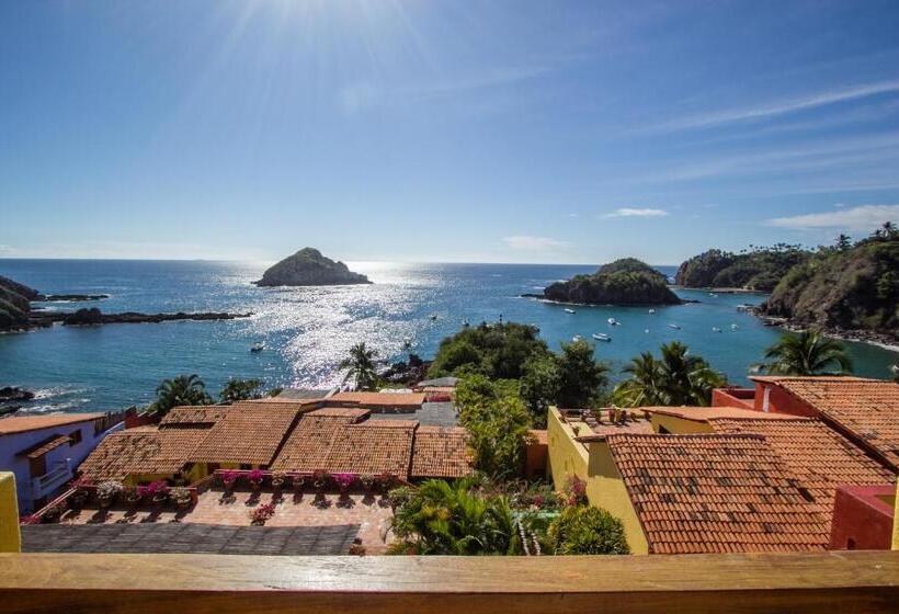 شقة غرفة واحدة, Playa Rosa Bungalows Careyes