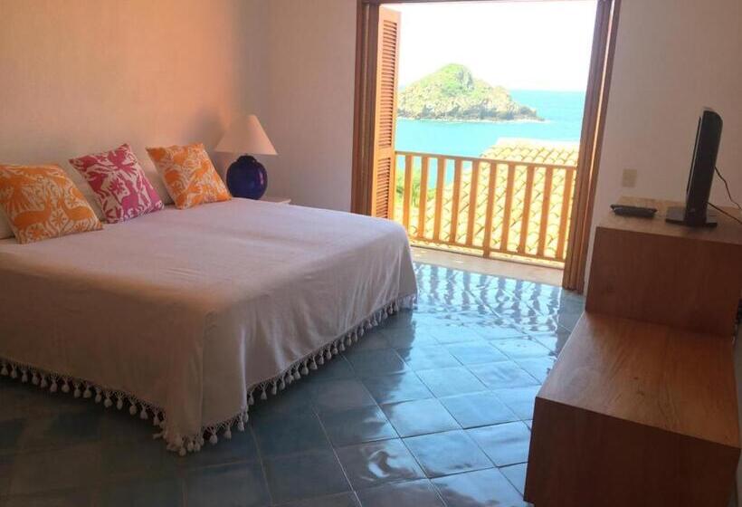 شقة غرفة واحدة, Playa Rosa Bungalows Careyes