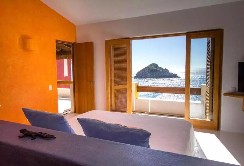 プール付き２人用あアパート, Playa Rosa Bungalows Careyes