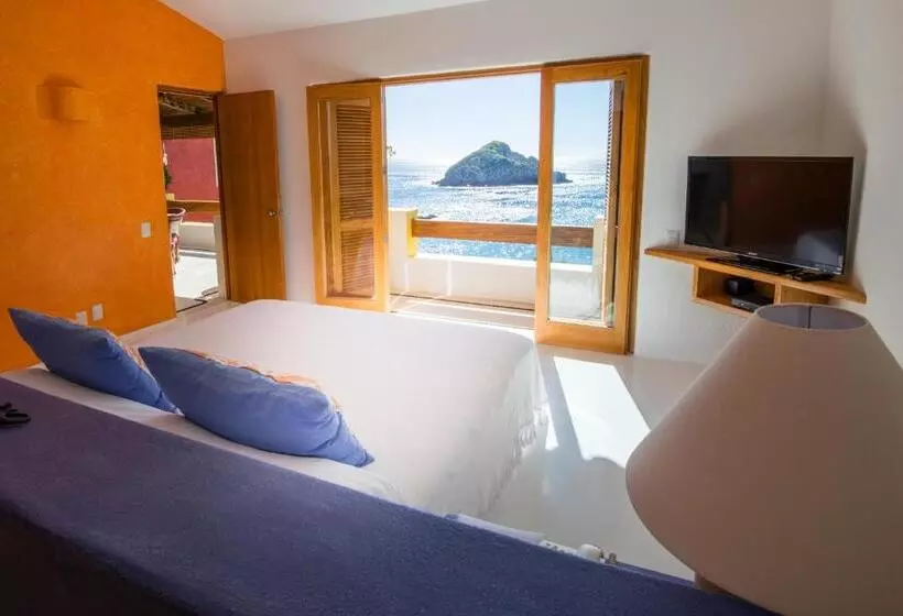 プール付き２人用あアパート, Playa Rosa Bungalows Careyes