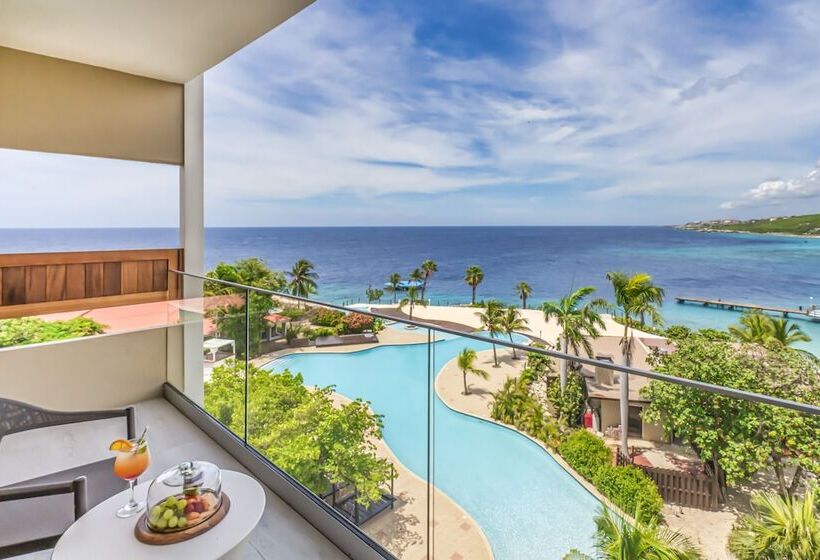 디럭스 룸 측면 바다 전망, Dreams Curacao Resort, Spa & Casino   All Inclusive