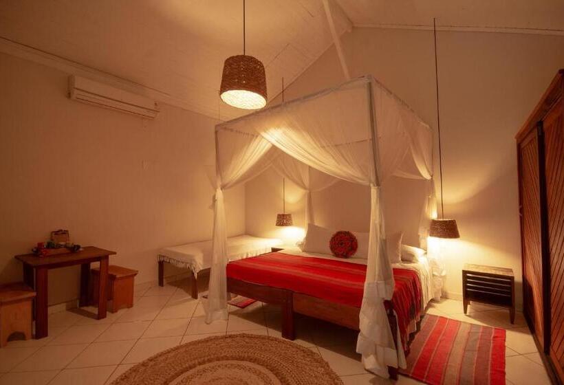 בקתת חדר, Na Villa Dos Algodões