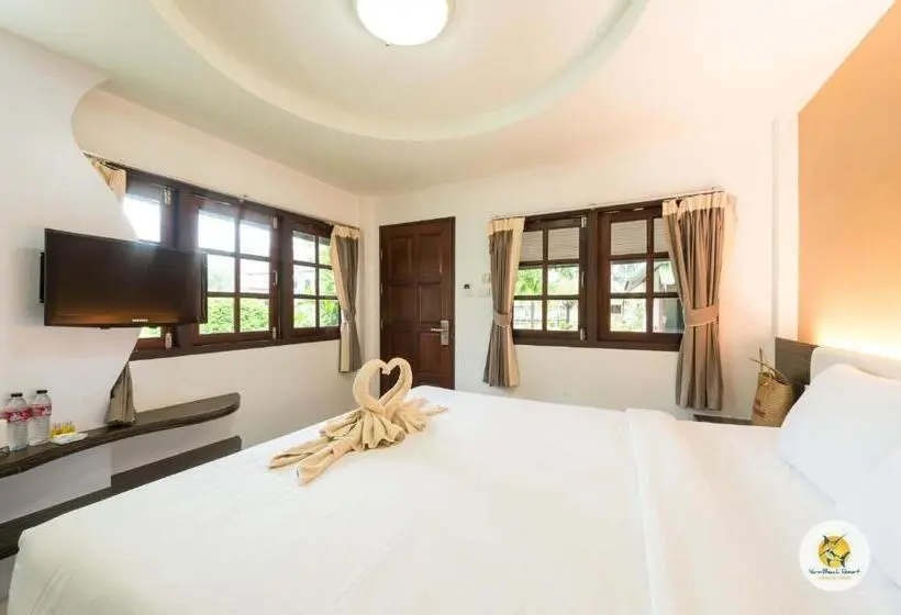 キングサイズベッドのデラックスルーム, Varin Beach Resort