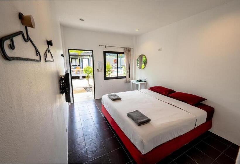 اتاق استاندارد با چشمانداز باغ, Samui Backpacker