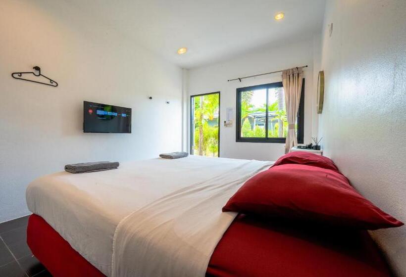 اتاق استاندارد با چشمانداز باغ, Samui Backpacker