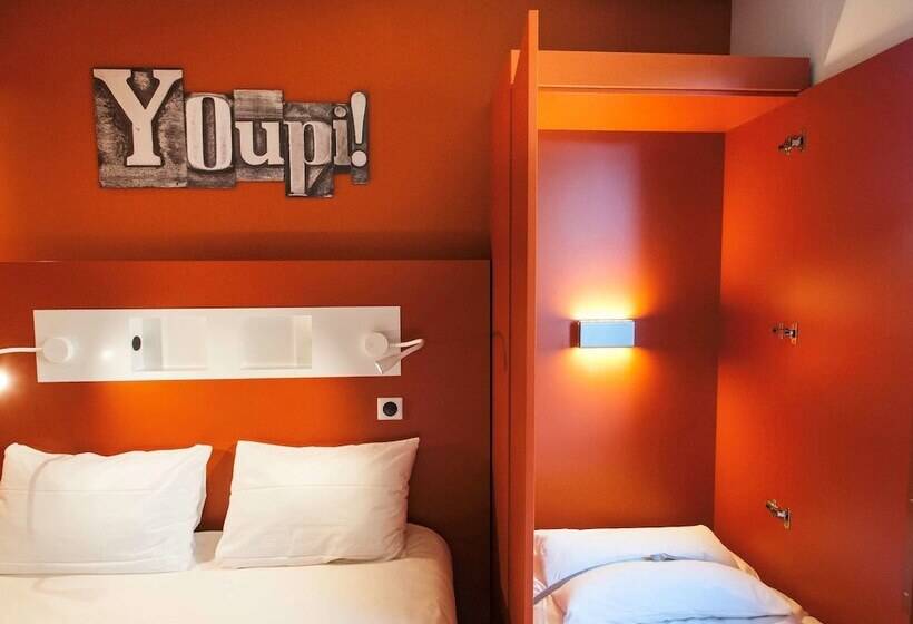 חדר סטנדרט לשלושה, Ibis Budget Châteauthierry