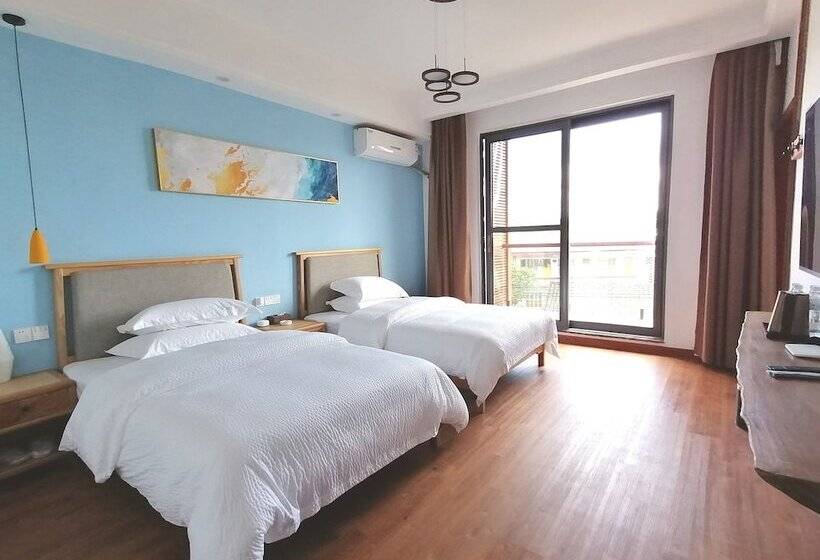 جناح غرفتين نوم, 张家界天门山伴田居民宿