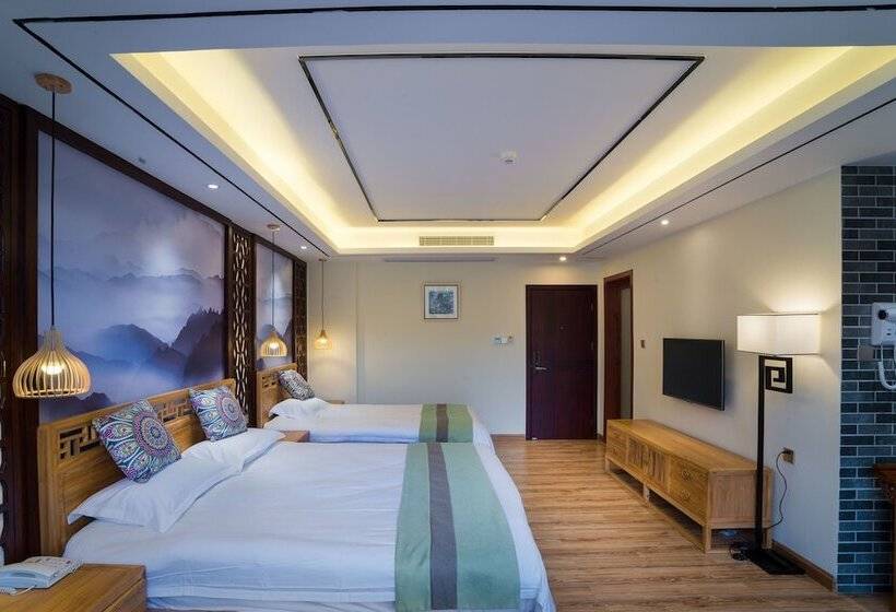 Aile Odası, Riverside Inn Guilin Central