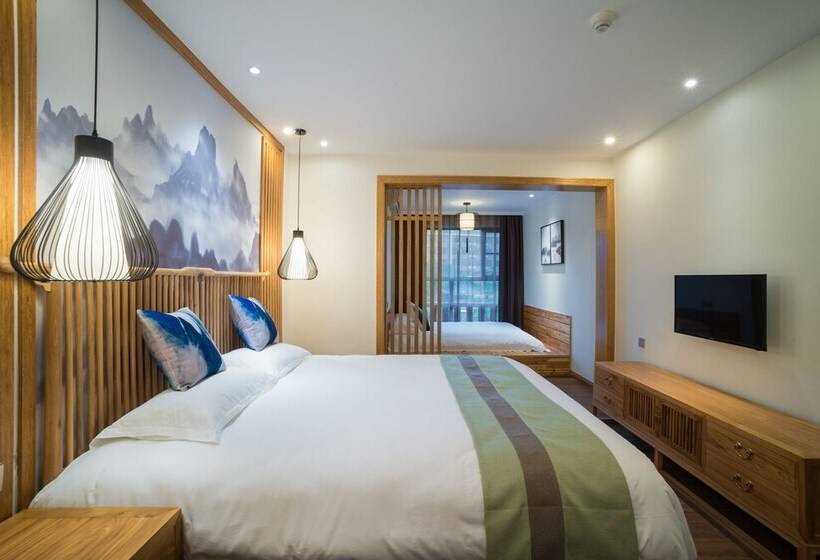 Aile Odası, Riverside Inn Guilin Central
