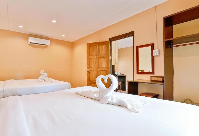 اتاق سوپریور با چشم‌انداز استخر, Aonang Privacy Resort