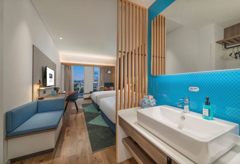 Standart Oda, Holiday Inn Express Qingdao Chengyang Central, An Ihg