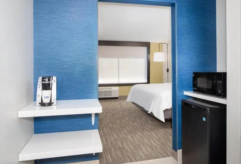 身障者適用キングサイズベッドルーム, Holiday Inn Express & Suites   Ely, An Ihg