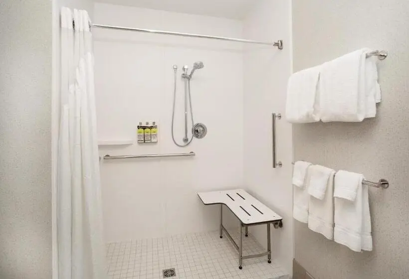 身障者適用キングサイズベッドルーム, Holiday Inn Express & Suites   Ely, An Ihg